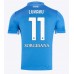 SSC Napoli Romelu Lukaku #11 Hjemmedrakt 2024-25 Kortermet